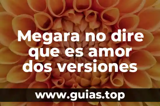 Letra no dire que es amor disney latino 6 Megara no dire que es amor dos versiones
