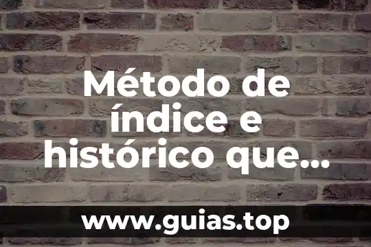 Qué es el índice de peróxidos en física 4 Método de índice e histórico que es