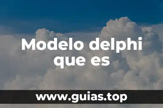 Que es ser un pua 6 Modelo delphi que es