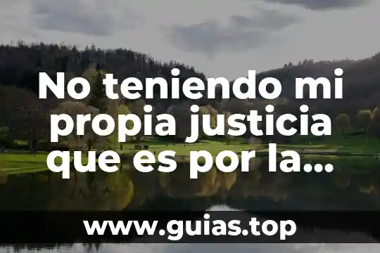 Ley pareto que es 7 No teniendo mi propia justicia que es por la ley