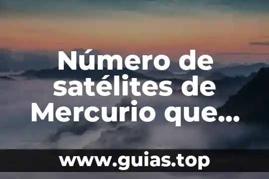 Qué es número cardinal 7 Número de satélites de Mercurio que es una radián