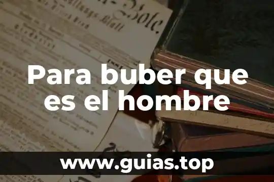 Salmo que es al hombre para que de dormir 8 Para buber que es el hombre