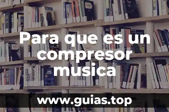 Que es una escala natural en musica 5 Para que es un compresor musica