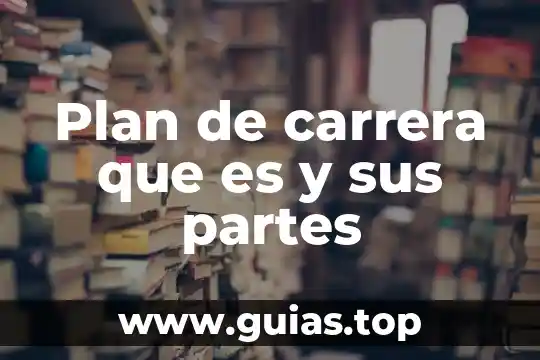 Que es carrera de velocidad concepto 4 Plan de carrera que es y sus partes