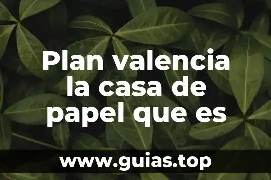 Qué es el número de electrones de valencia 8 Plan valencia la casa de papel que es