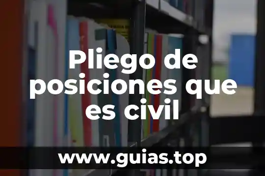 Por que es importante llevar acabo las posiciones anatommicas 3 Pliego de posiciones que es civil