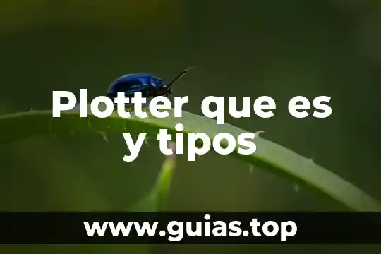 Raza que es y tipos 3 Plotter que es y tipos