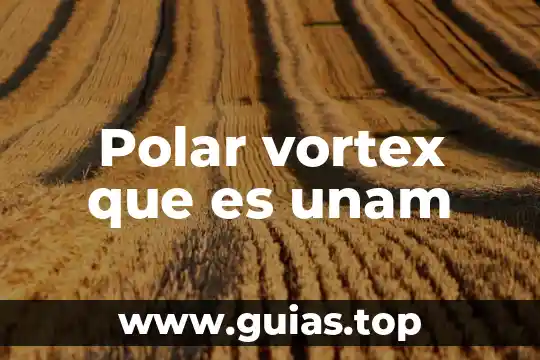 Que es mas polar el agua o el metanol 3 Polar vortex que es unam