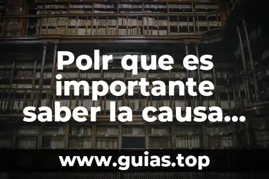 Que es el saber ser escuchado 7 Polr que es importante saber la causa de un sismo