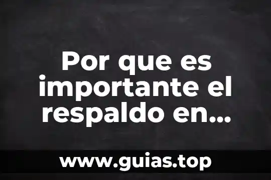 Que es color en informatica 6 Por que es importante el respaldo en informatica
