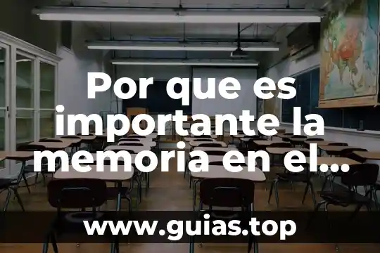 Por que es importante medir los incidentes 5 Por que es importante la memoria en el aprendisaje