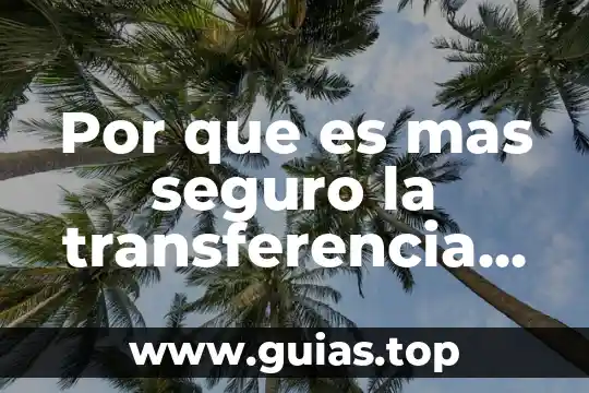 En una transferencia bancaria que es el concepto 8 Por que es mas seguro la transferencia bancaria bancomer