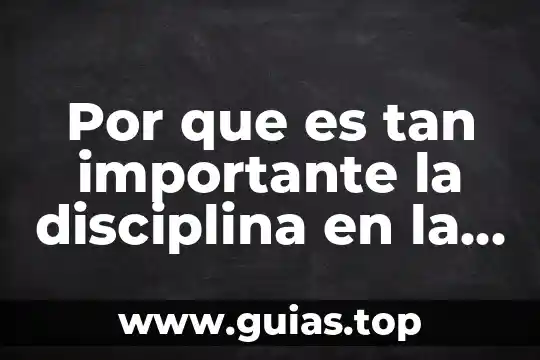 Yokoi kenji la disciplina que es un principio 8 Por que es tan importante la disciplina en la iglesia