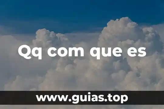 Qq com que es