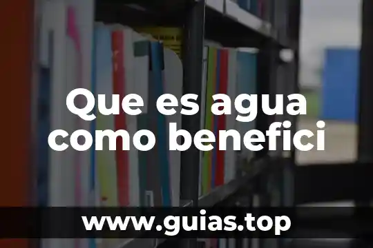 Qué es un vértice de agua 4 Que es agua como benefici