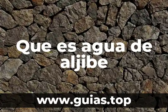 Que es un skid en una planta tratadora de agua 3 Que es agua de aljibe