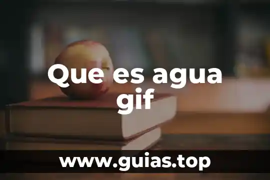 Que es agua de cloro 5 Que es agua gif