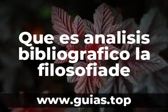 Que es un analisis dupont 8 Que es analisis bibliografico la filosofiade
