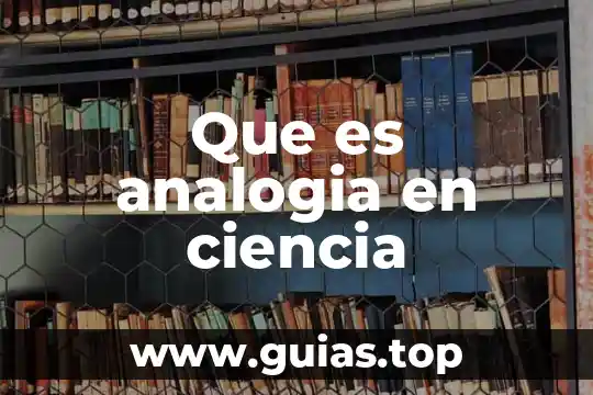 Que es disposicion final de agua residual 3 Que es analogia en ciencia