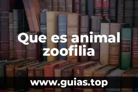 Qué es animal caprino 3 Que es animal zoofilia