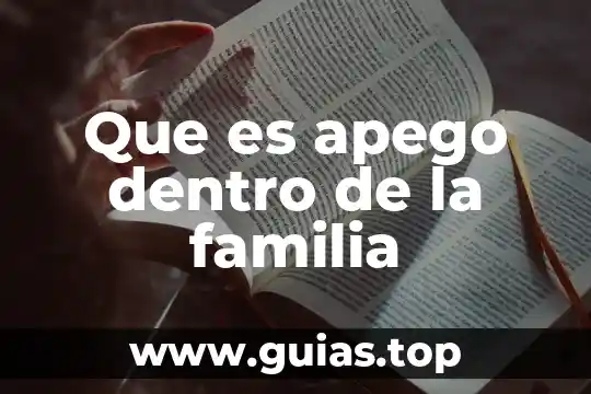 Que es el apego tipos 3 Que es apego dentro de la familia