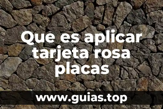 Agua de rosa que es 3 Que es aplicar tarjeta rosa placas