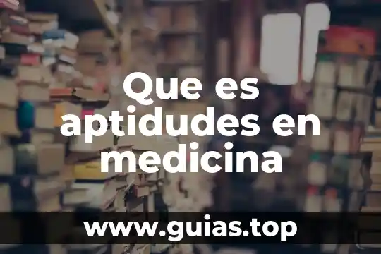Que es la falta de agua poable 3 Que es aptidudes en medicina