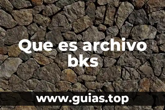 Que es el número factorial 5 Que es archivo bks