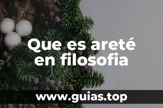 Qué es la filosofía biológica 7 Que es areté en filosofia