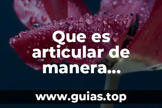 Qué es un periodo de descanso horizontal 6 Que es articular de manera horizontal