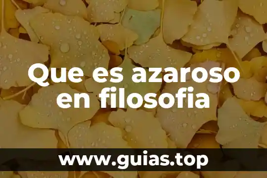 Por qué es bueno tener una filosofía empresarial 8 Que es azaroso en filosofia
