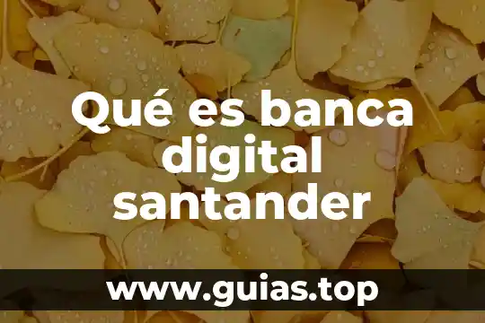 Que es digital y sus nombres 7 Qué es banca digital santander