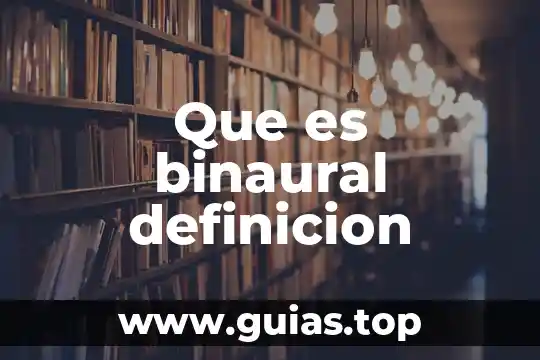 Qué es un anuncio en publisher definición 7 Que es binaural definicion