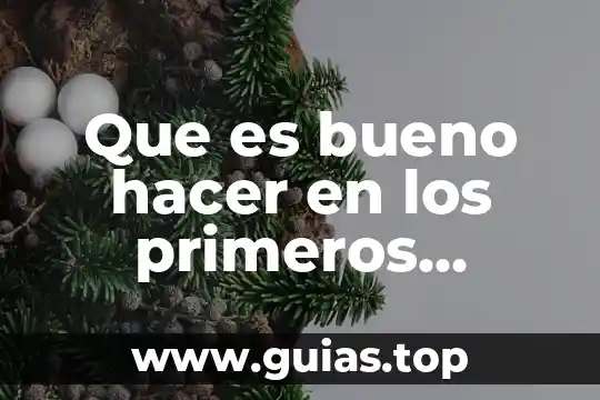 Que es la parte de los numero s primeros 3 Que es bueno hacer en los primeros meses de embarazo