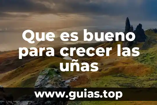 Por que es bueno ser solidarios 5 Que es bueno para crecer las uñas