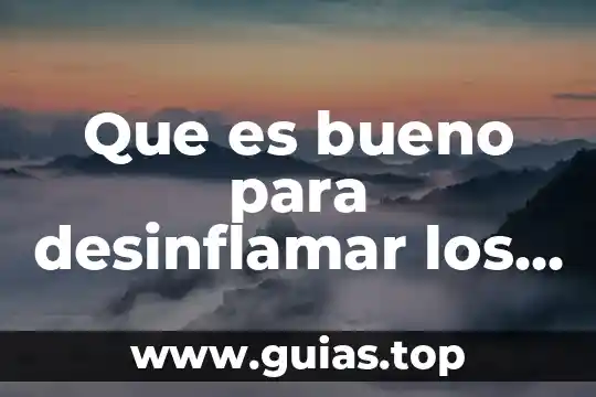 Qué es número de línea en ojos 8 Que es bueno para desinflamar los ojos hinchados
