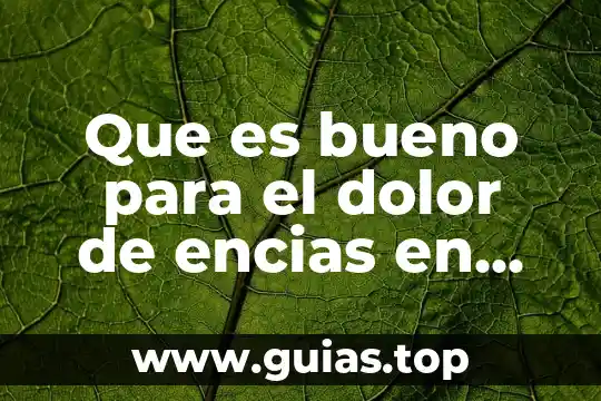 Que es ser sonambulo en adultos 3 Que es bueno para el dolor de encias en adultos