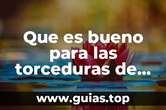 Por que es bueno ser solidarios 4 Que es bueno para las torceduras de pie
