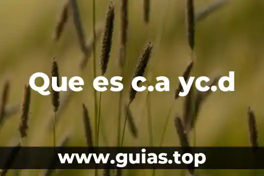 Qué es un compuesto y sus características 6 Que es c.a yc.d