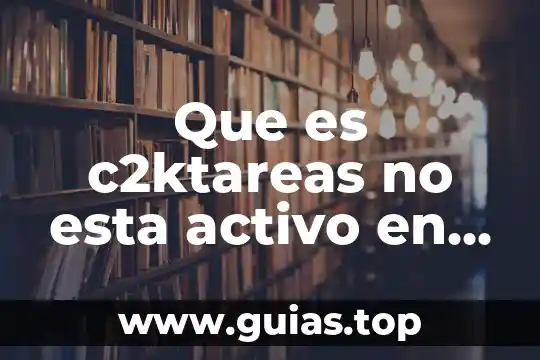 Que es cuando una persona esta carente de agua 5 Que es c2ktareas no esta activo en puerto