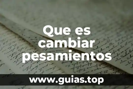 Que es cambiar de usuario bancomer 3 Que es cambiar pesamientos