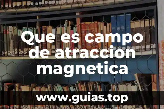 Que es la energia magnetica del sol 7 Que es campo de atraccion magnetica