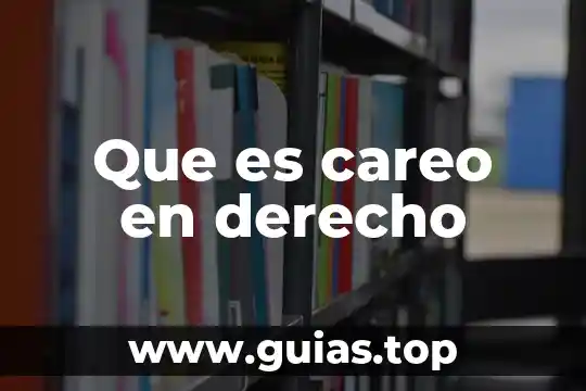 Que es la modulacion y sus tipos 4 Que es careo en derecho