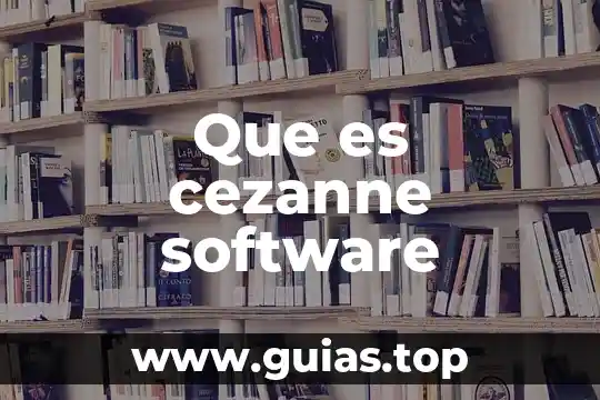 Que es ers software 3 Que es cezanne software