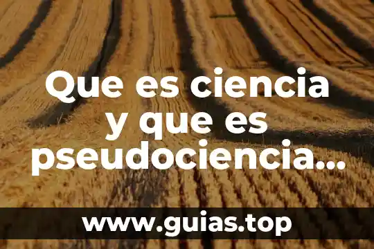 Quien se cree que es elemental 5 Que es ciencia y que es pseudociencia quien lo decide