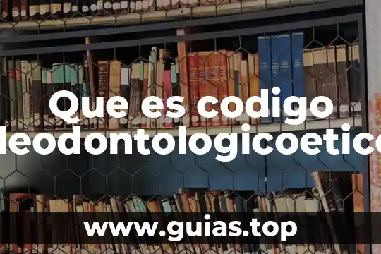 Que es un codigo de reclamo 7 Que es codigo deodontologicoetico