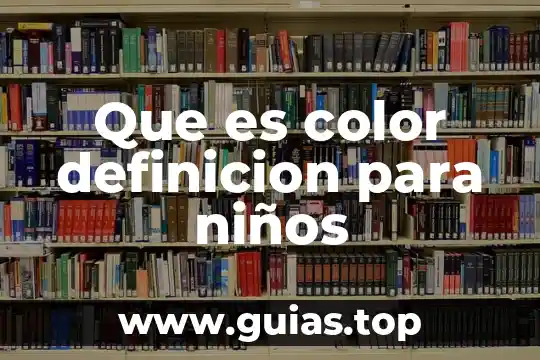 Que es escaldado de la carne definicion 5 Que es color definicion para niños