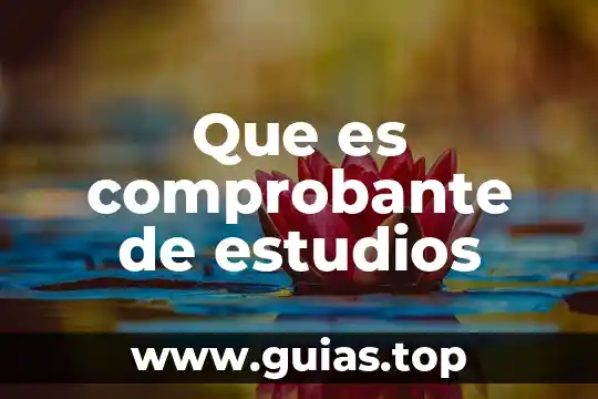 Que es el sol unam 4 Que es comprobante de estudios