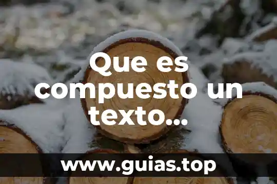 Tipo de sustancia que es el compuesto favico 3 Que es compuesto un texto informativo