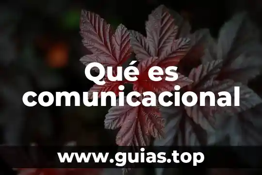 Que es la planta de jitomate 6 Qué es comunicacional